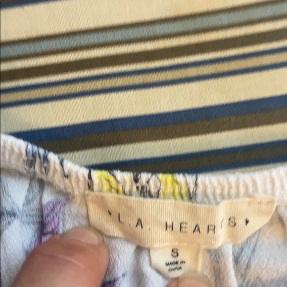 LA Hearts Floral Crop Top - Picture 3 of 3